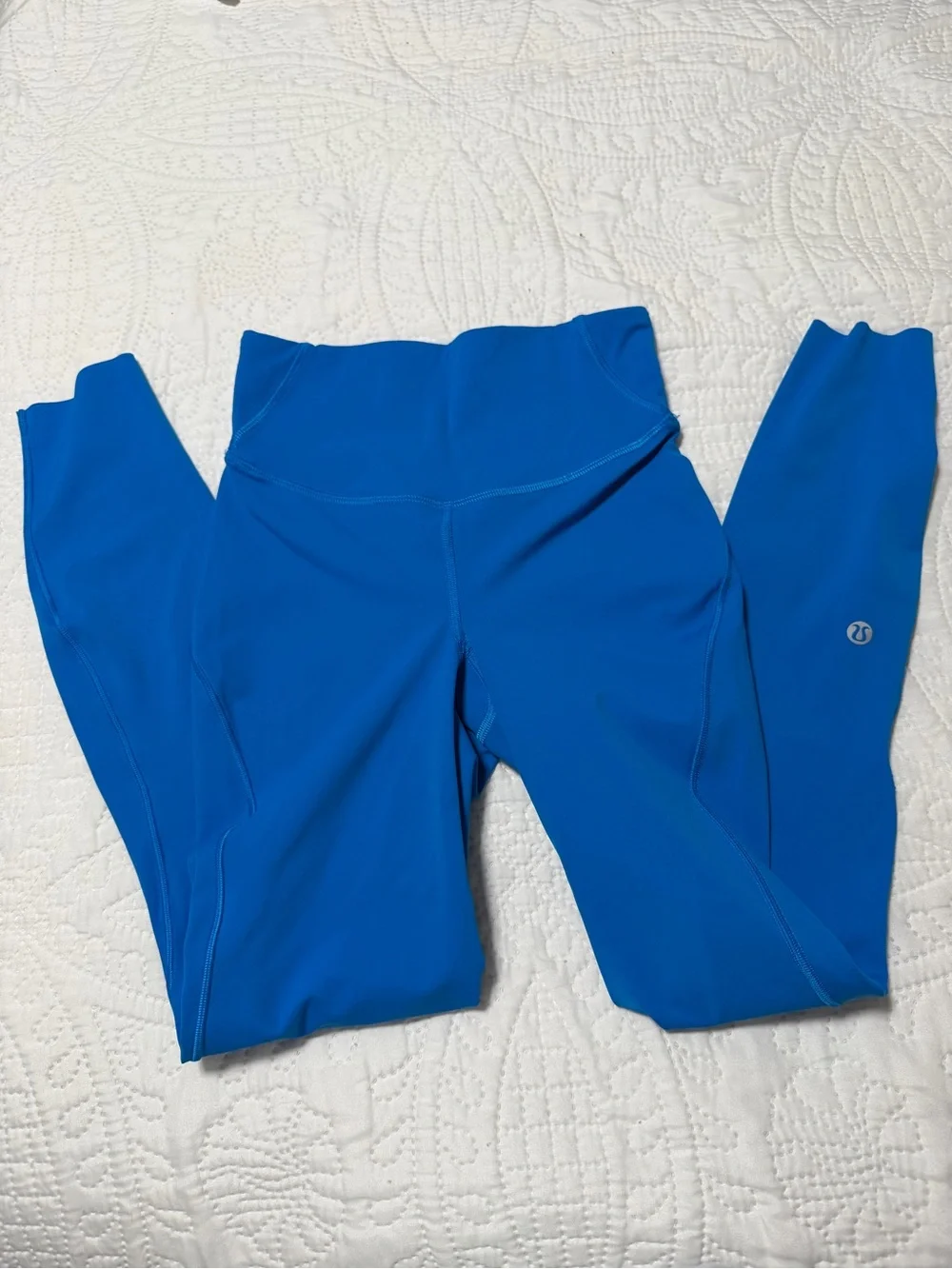 lululemon athletica Blue High-Waist Leggings